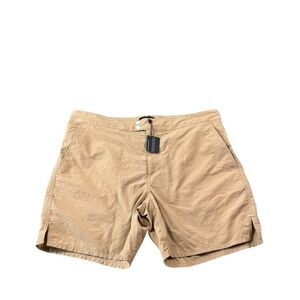 Goodlife Unlined Brown Nylon Men's Boardshort Size 36 NWT